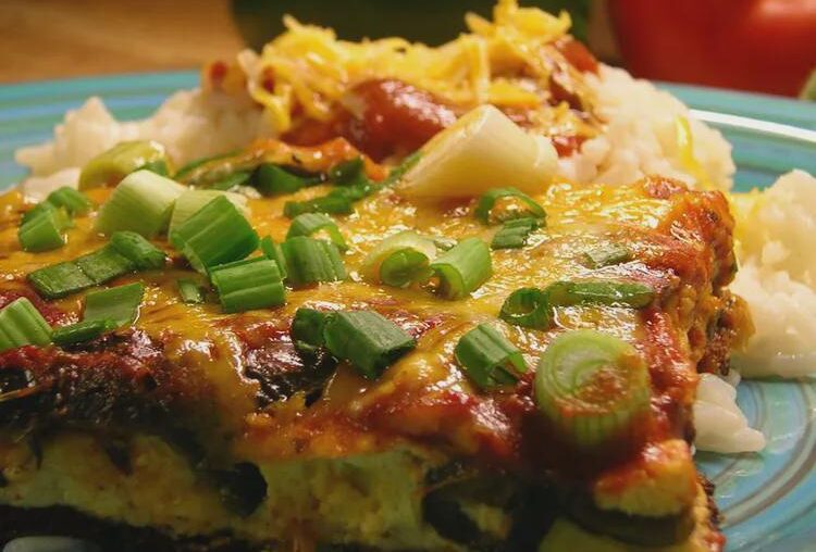 Casserole de chili rellenos