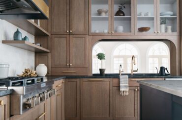 Kitchen renovation with a pass-through opening, Geneva, Kane County, Illinois [2048x3072]