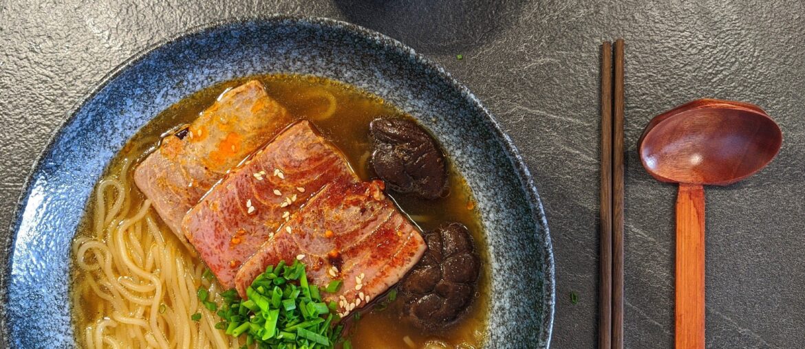 Ramen au thon / Soupe Miso