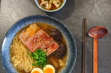 Ramen au thon / Soupe Miso