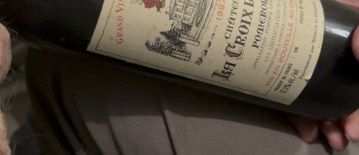 Grandpa’s dwindling Bordeaux