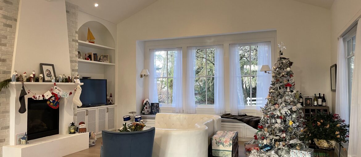 Living room during the holidays, BC, Canada [4032 x 3024] [OC]