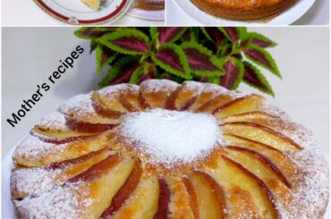 Je ne pensais pas qu'on pouvait faire un délicieux gâteau avec une pomme et un œuf. Il n'y a rien de plus simple que cette recette