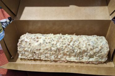 Mon essai de bûche de noel !