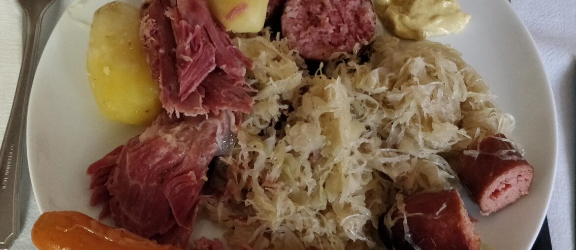 La 2eme meilleure choucroute du monde.