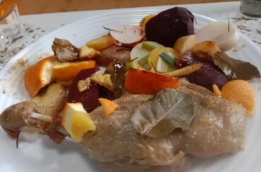 Cuisse de canard confite à l'orange