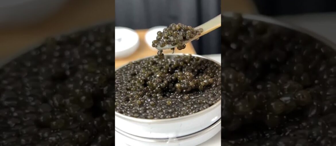 Delicious gourmet caviar!