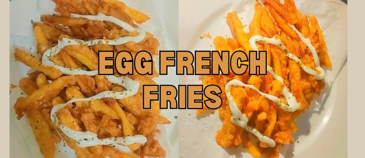 Egg French Fries by MihuDelicious | French Fries | Aloo Chips Egg French Fries by MihuDelicious | French Fries | Aloo Chips