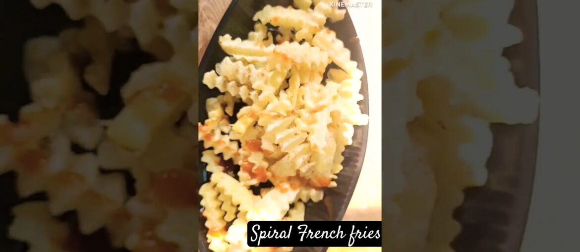 French fries |spiral French fries #shortsfeed #shorts #viral #youtubeshorts #trending