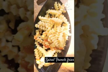 French fries |spiral French fries #shortsfeed #shorts #viral #youtubeshorts #trending