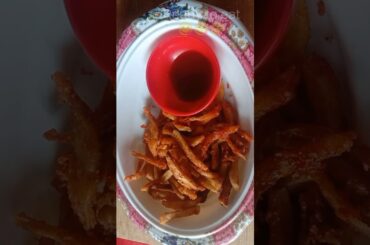 French fries recipe solapur style ll #shortviral #frenchfries #recipe