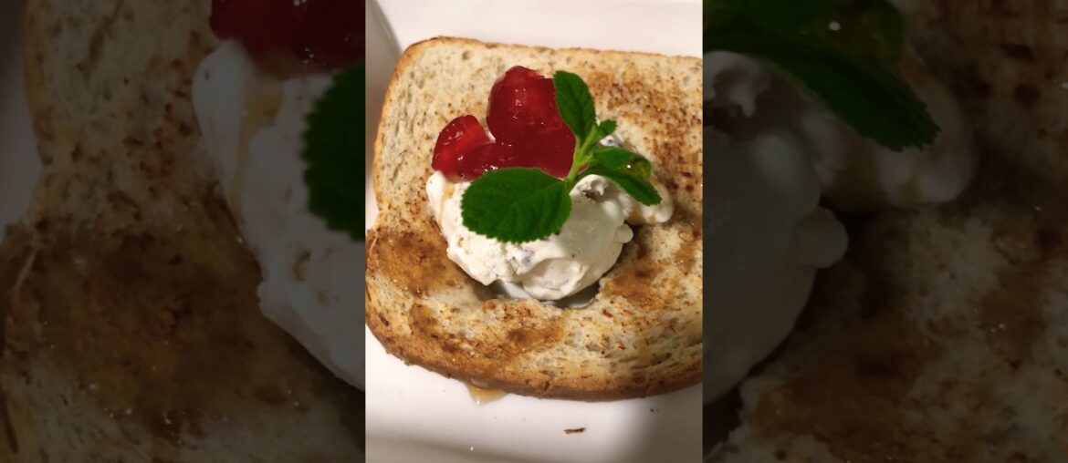 Ice cream French toast #like #subscribe #share #recipe #creative
