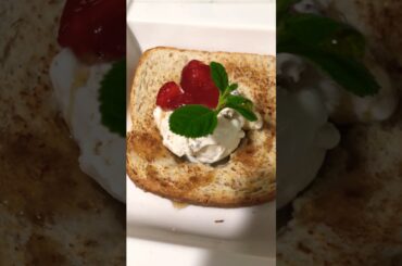 Ice cream French toast #like #subscribe #share #recipe #creative