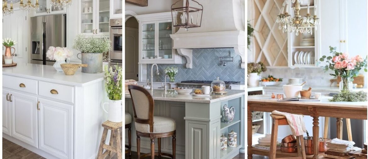 French county kitchen decoration ideas.