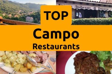 Top Restaurants to Visit in Campo, Corse-du-Sud | Corsica - English