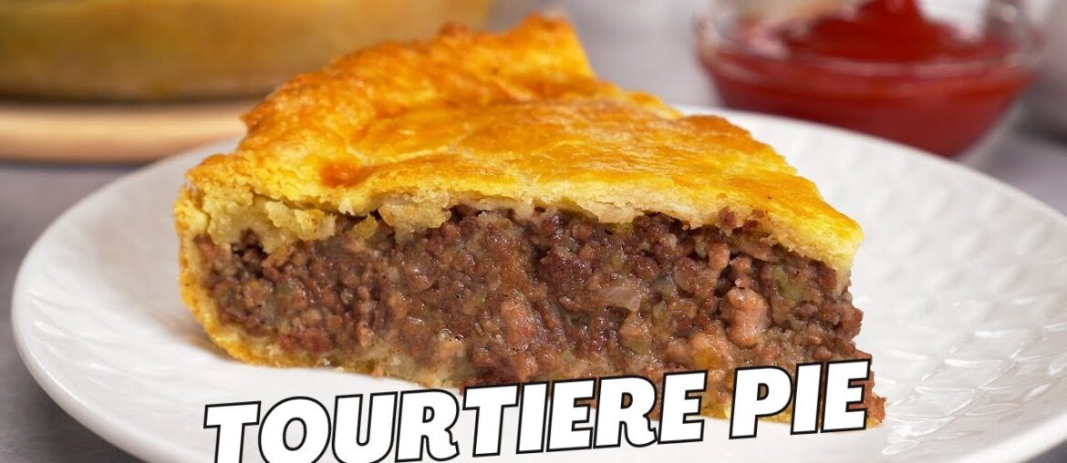 Classic TOURTIERE PIE. French-Canadian MEAT PIE. Recipe by Always Yummy! Classic TOURTIERE PIE. French-Canadian MEAT PIE. Recipe by Always Yummy!