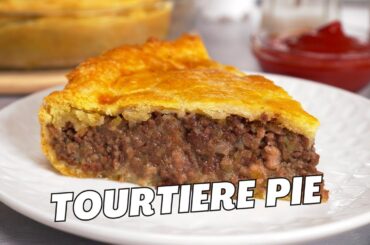 Classic TOURTIERE PIE. French-Canadian MEAT PIE. Recipe by Always Yummy!