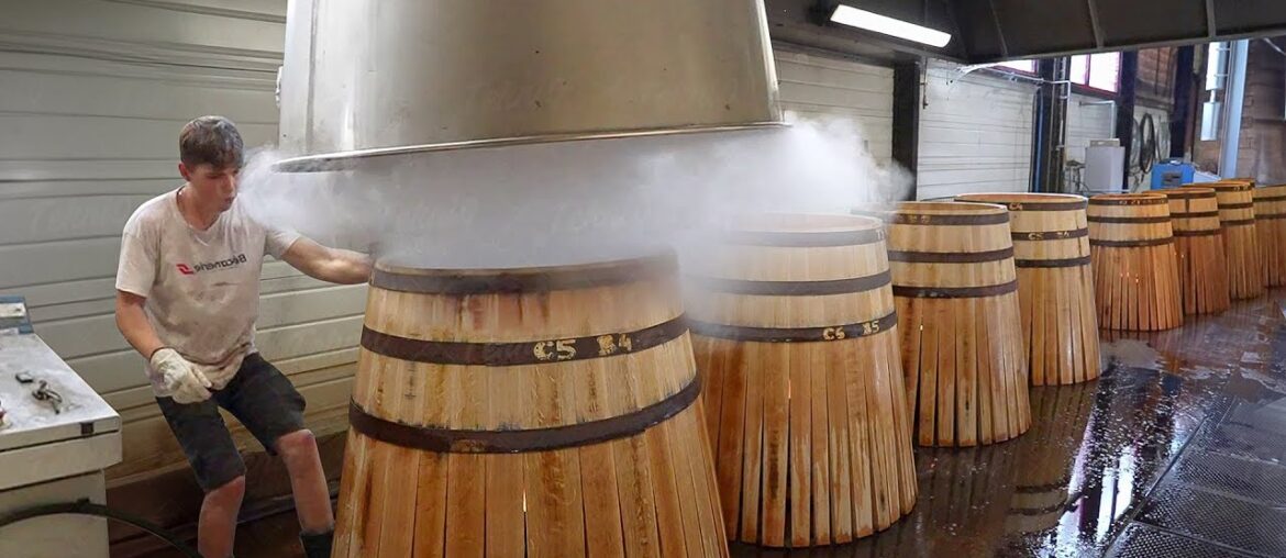 Amazing Way they Produce Gigantic Wine Barrels in France