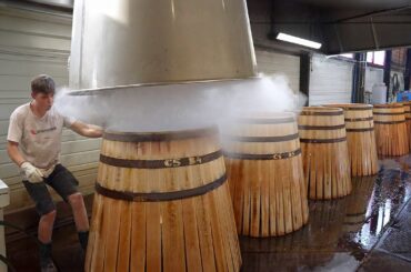 Amazing Way they Produce Gigantic Wine Barrels in France