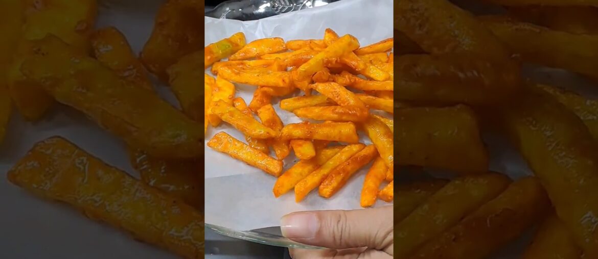 Street Food Style Fries Recipe | #shorts