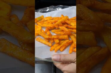 Street Food Style Fries Recipe | #shorts