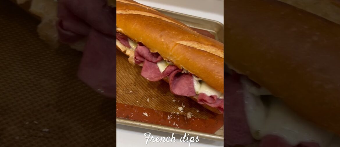 French dip sandwiches #recipe #foodie #food