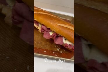 French dip sandwiches #recipe #foodie #food