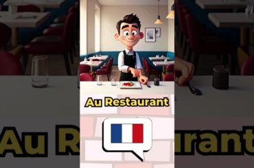 French Conversation: Au Restaurant #learnfrench