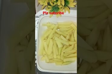 French fries recipe dominoes style #frenchfriesathome #frenchfries  #subcribe  #shots #trending