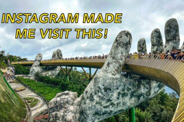 Ba Na Hills: Golden Bridge, Cable Car, French Village | Vietnam Travel Vlog #6