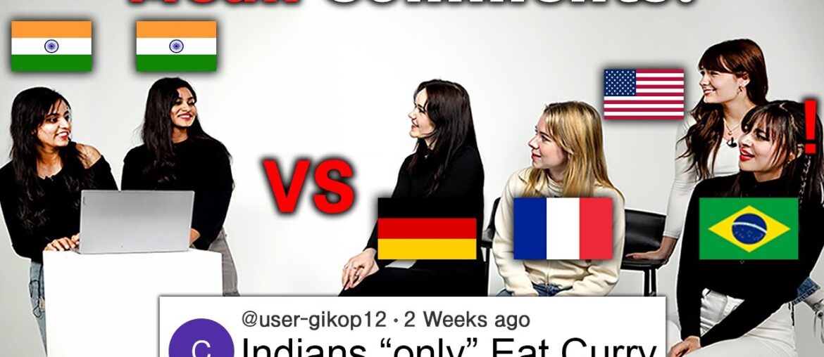 Indians got REALLY MAD of Rude comments in YouTube!!(Brazil, India, France, Germany, USA)