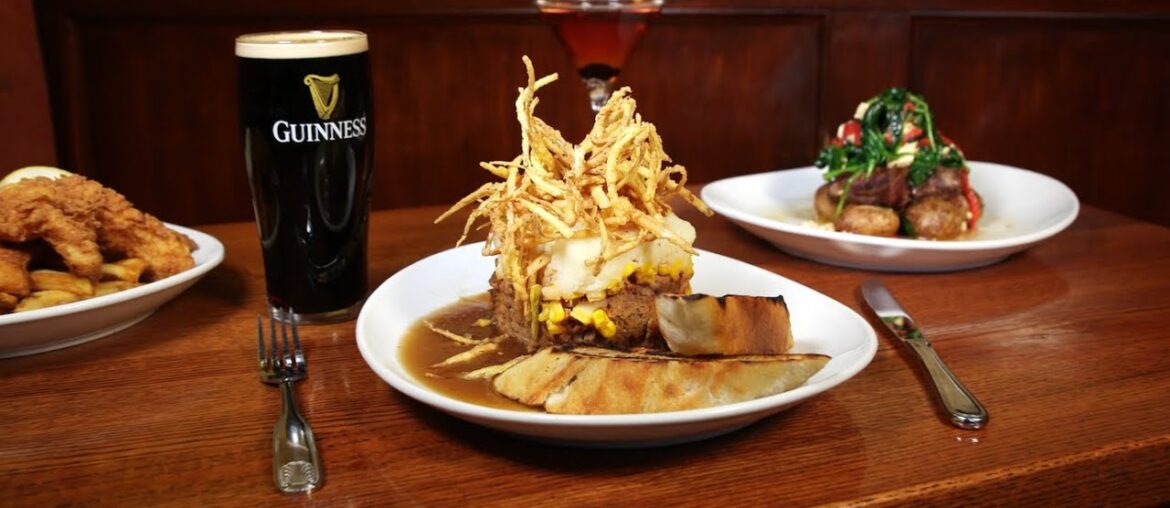 Dunn-Gaherin's in Newton: Pints, Shepherd's Pie, and Eggplant Fries
