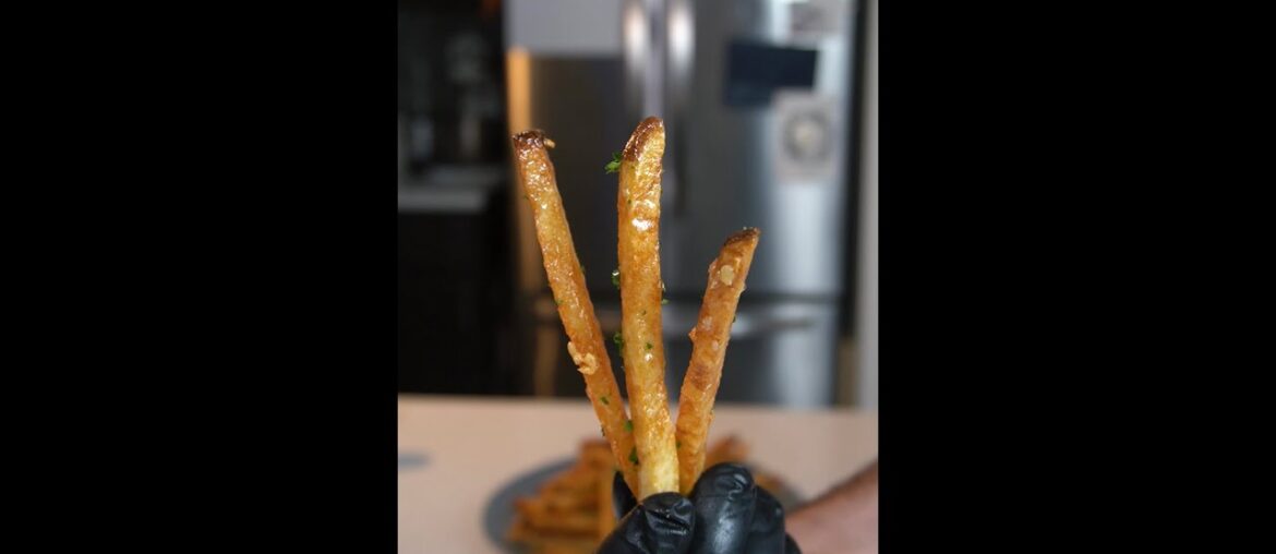 Crispy Garlic Butter Fries