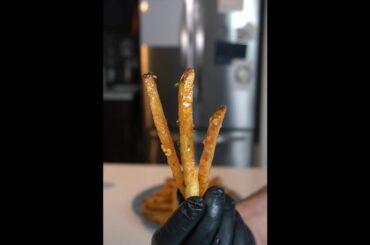 Crispy Garlic Butter Fries