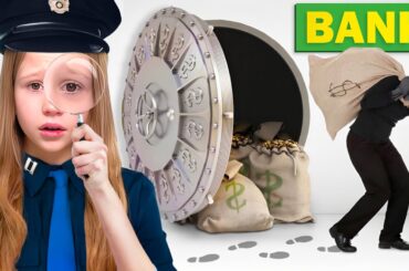 Nastya and the detective story about the police chase