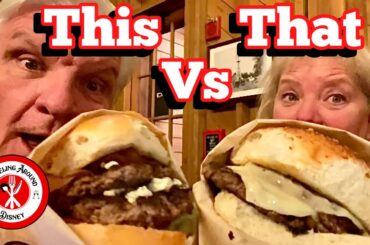 Trying the NEW French Onion Soup Burger at D-LUXE BURGER | Disney Springs Dining Review | WDW DINING