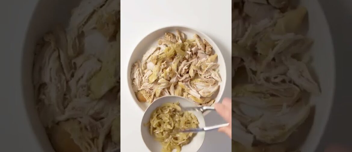French-style shredded chicken | taste.com.au