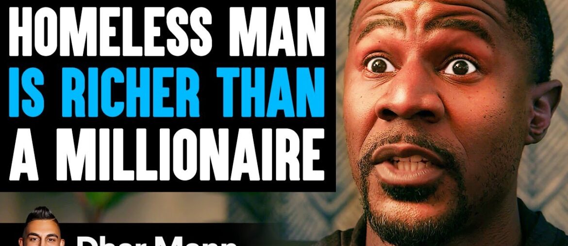 HOMELESS MAN Is Richer Than A MILLIONAIRE | Dhar Mann Studios HOMELESS MAN Is Richer Than A MILLIONAIRE | Dhar Mann Studios