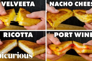 Making Grilled Cheese with Every Cheese to Find the Best One | Epicurious
