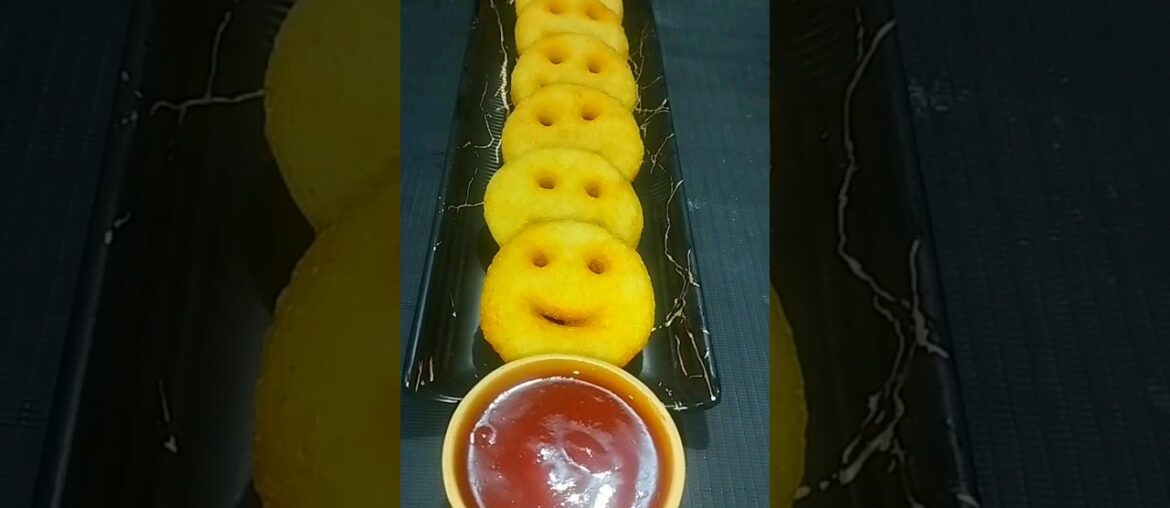 Potato Smiley Recipe/French Fries Recipe/Asmr Food Shorts/How To Make McCain Smiles/Potato Fries Potato Smiley Recipe/French Fries Recipe/Asmr Food Shorts/How To Make McCain Smiles/Potato Fries