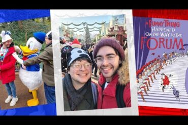 I went to France to see a Sondheim Musical! | Disneyland Paris / Lido 2 Paris theatre trip vlog