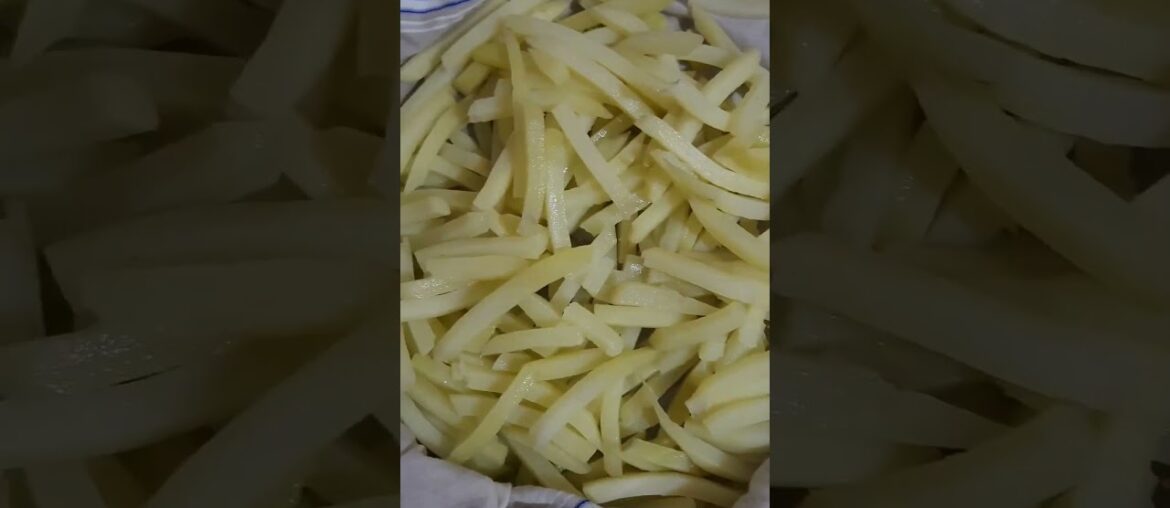 french fries recipe || crispy & perfect || #shortvideo