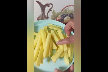 #shorts French Fries Recipe |homemade crispy french fries recipe #trendingshorts