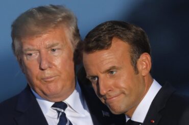 Donald Trump brutally mocks Emmanuel Macron's french accent