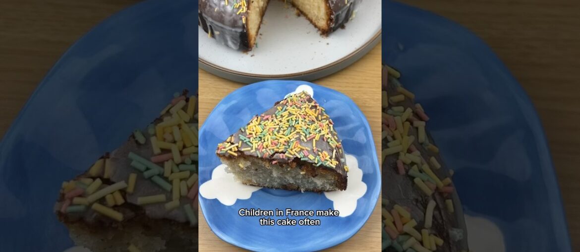 French kids make this cake often #shorts #food #cake