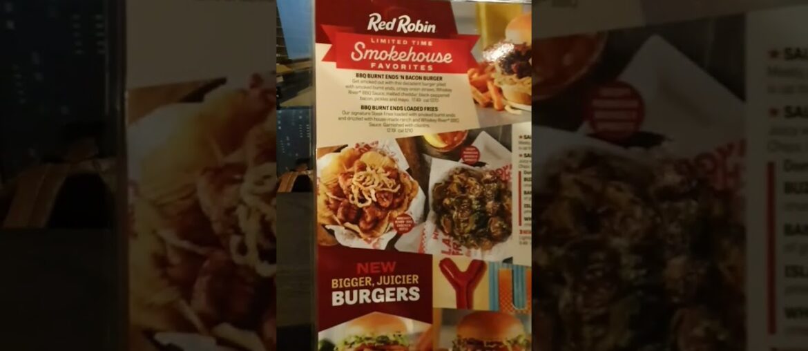 trying red robin burger in international drive orlando fl #internationaldrive #orlando #firsttime trying red robin burger in international drive orlando fl #internationaldrive #orlando #firsttime