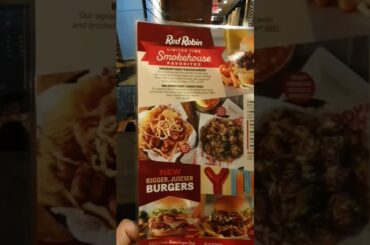 trying red robin burger in international drive orlando fl #internationaldrive #orlando #firsttime