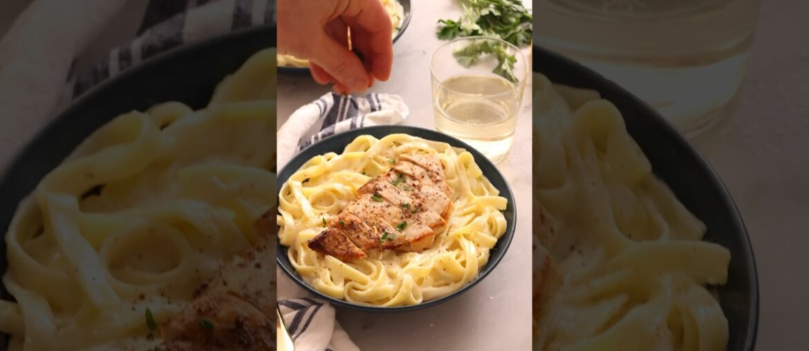 Chicken Alfredo!