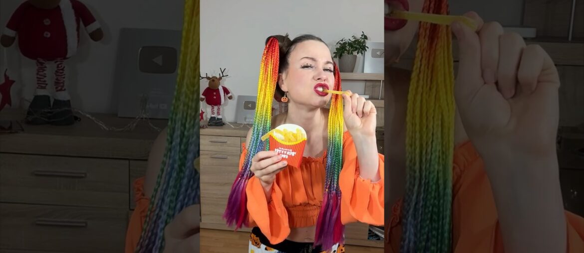 French fries or candy? #sweet #majai