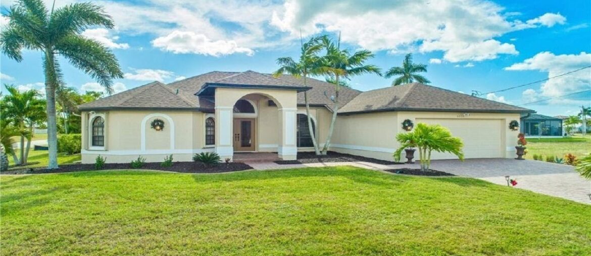 4-bed, 2.5-bath Pool Home Cape Coral Florida Homes for Sale Presented by Steven Chase.